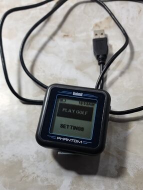 Bushnell Phantom Golf GPS - Black with Blue Trim